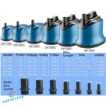 پمپ کولر غرقابی - آب نما - آکواریوم سوبو WP-700D (خشک و تر) - Image 2